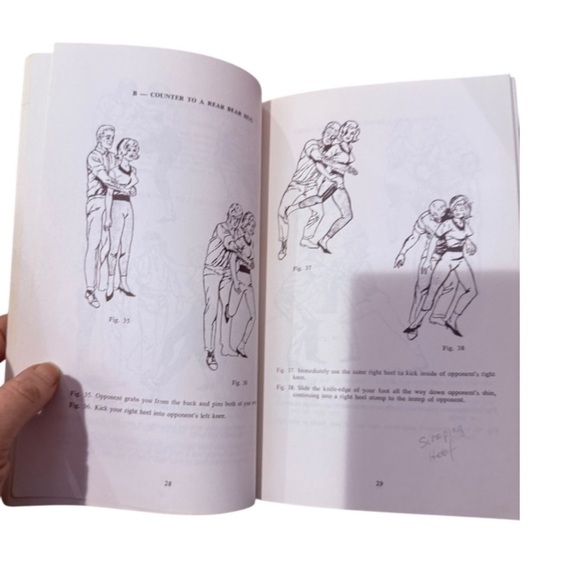 RETRO BOOK The Woman's Guide to Self-Defense Illustrated Book Feminist Vintage - Picture 10 of 10